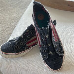 Patriotic Slip-On Sneakers